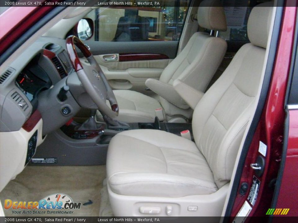 2008 Lexus GX 470 Salsa Red Pearl / Ivory Photo #9