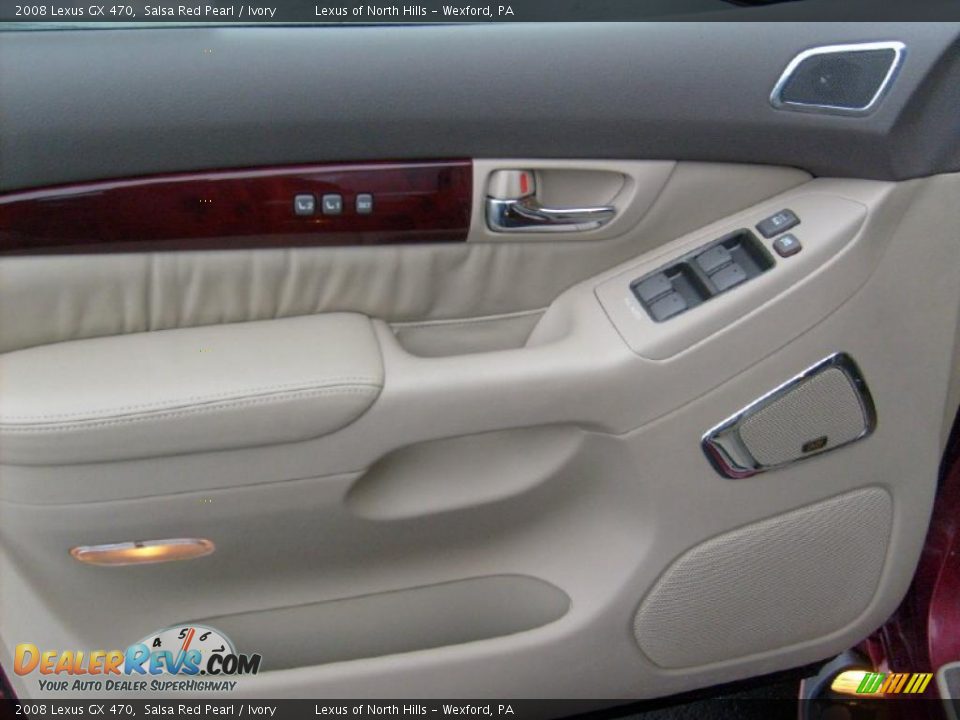 2008 Lexus GX 470 Salsa Red Pearl / Ivory Photo #12