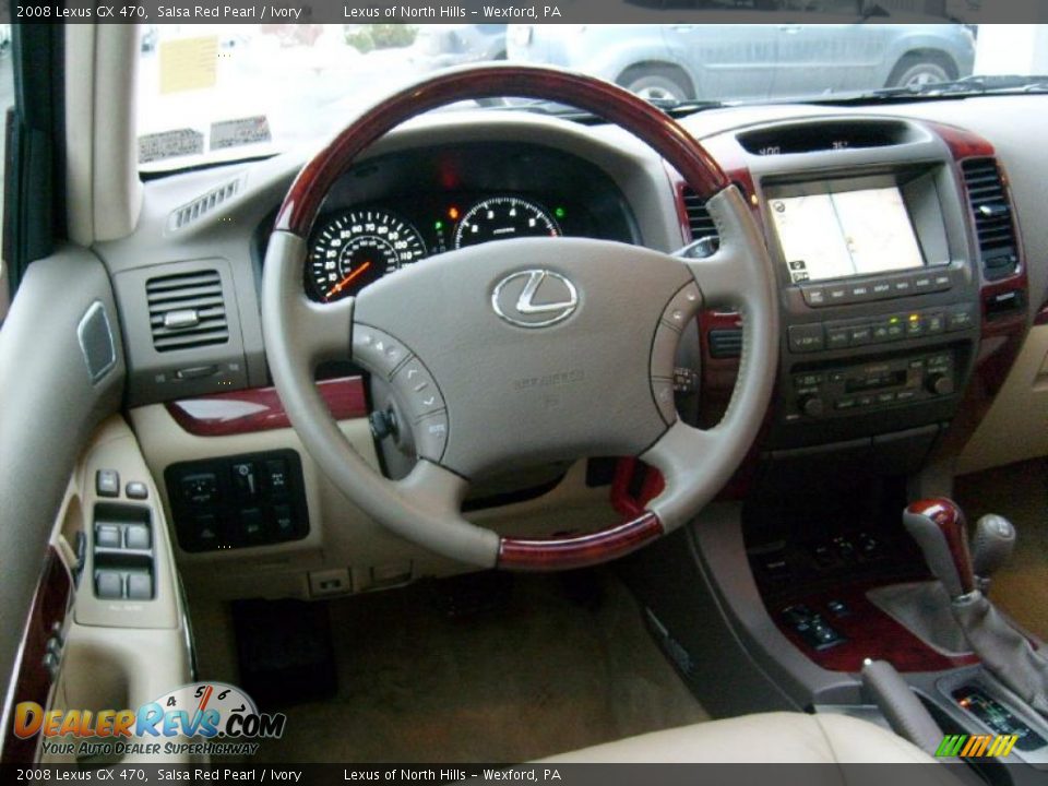 2008 Lexus GX 470 Salsa Red Pearl / Ivory Photo #14