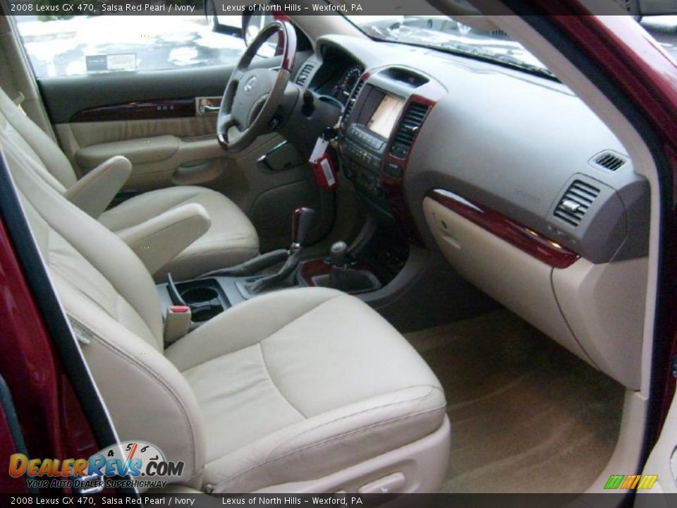 2008 Lexus GX 470 Salsa Red Pearl / Ivory Photo #16