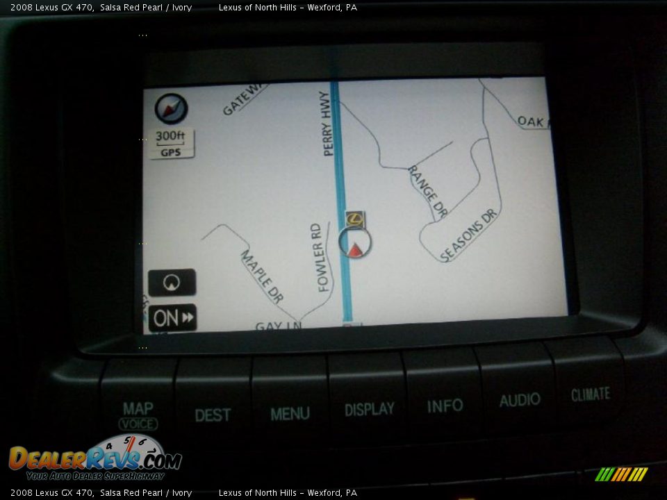 2008 Lexus GX 470 Salsa Red Pearl / Ivory Photo #17