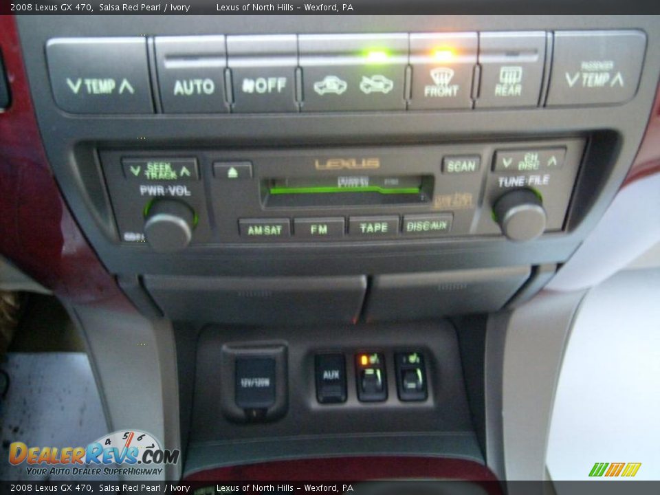 2008 Lexus GX 470 Salsa Red Pearl / Ivory Photo #19