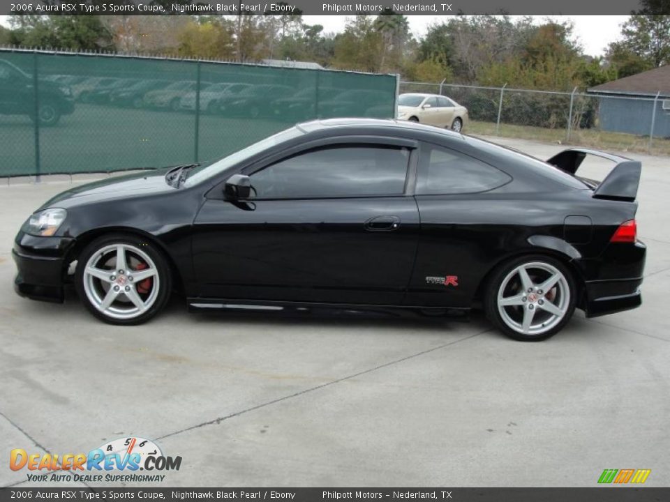 Nighthawk Black Pearl 2006 Acura RSX Type S Sports Coupe Photo #6
