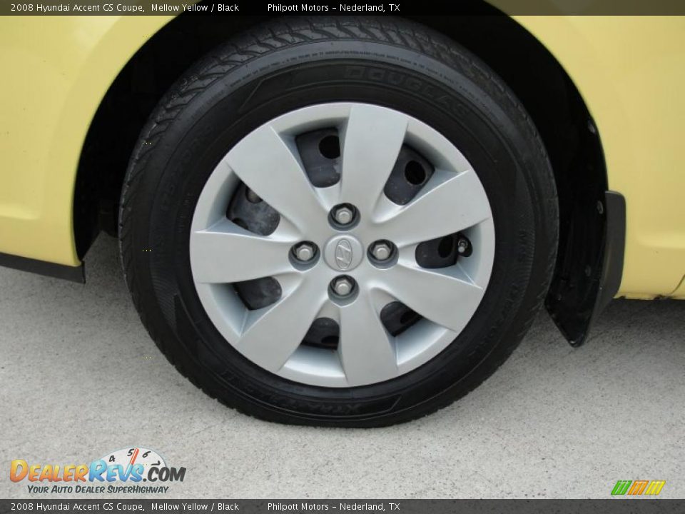 2008 Hyundai Accent GS Coupe Wheel Photo #14