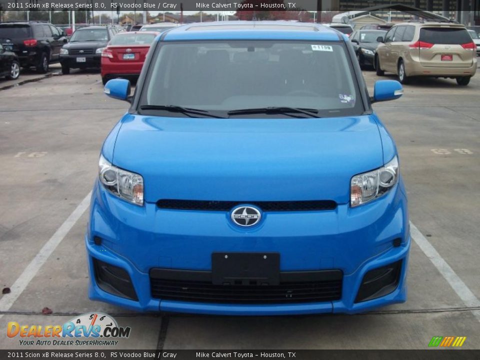 2011 Scion xB Release Series 8.0 RS Voodoo Blue / Gray Photo #2