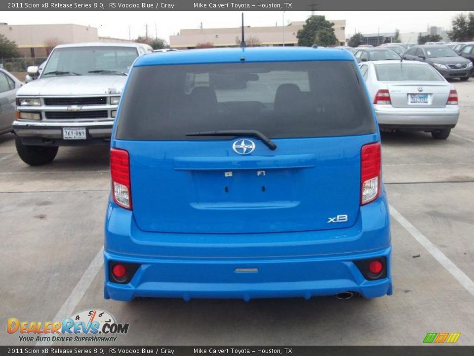 2011 Scion xB Release Series 8.0 RS Voodoo Blue / Gray Photo #7