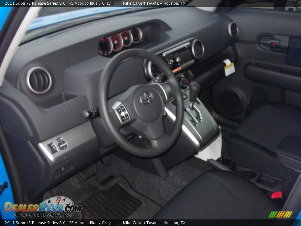 2011 Scion xB Release Series 8.0 RS Voodoo Blue / Gray Photo #18