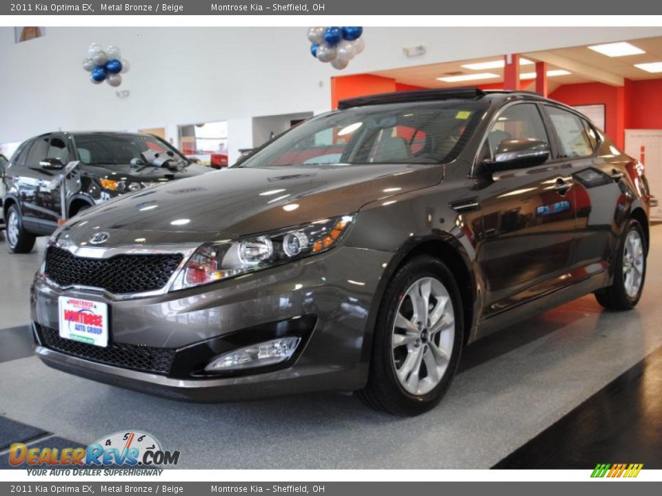 2011 Kia Optima EX Metal Bronze / Beige Photo #2