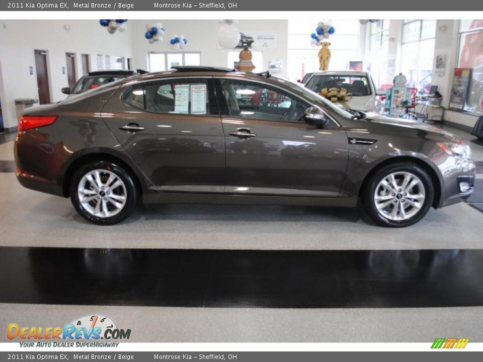 2011 Kia Optima EX Metal Bronze / Beige Photo #8