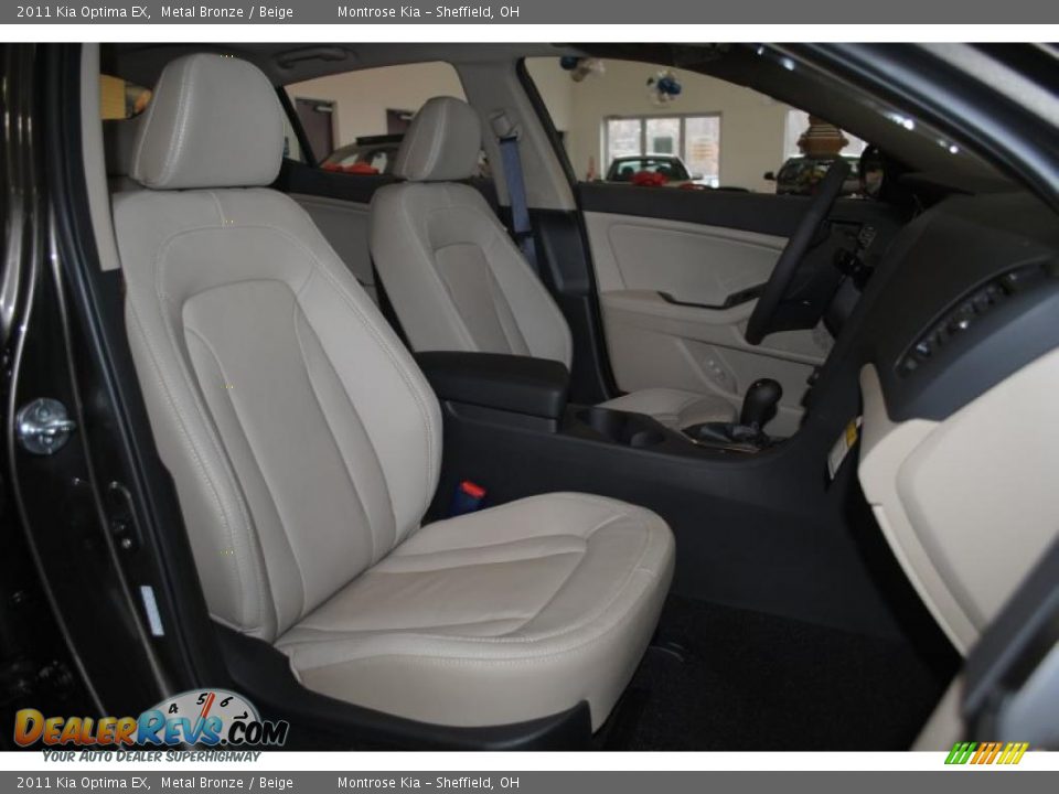 2011 Kia Optima EX Metal Bronze / Beige Photo #21