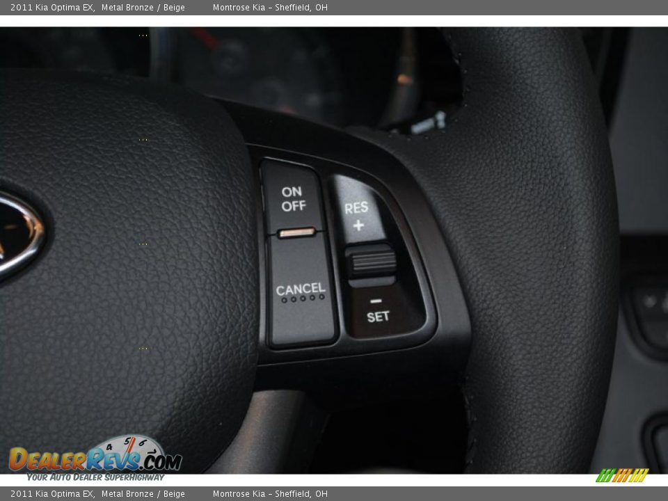 2011 Kia Optima EX Metal Bronze / Beige Photo #29