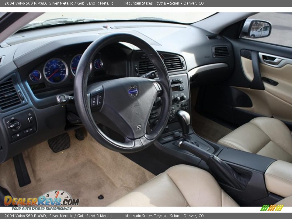 Gobi Sand R Metallic Interior - 2004 Volvo S60 R AWD Photo #8