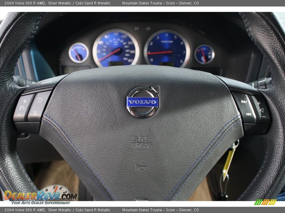 2004 Volvo S60 R AWD Steering Wheel Photo #16