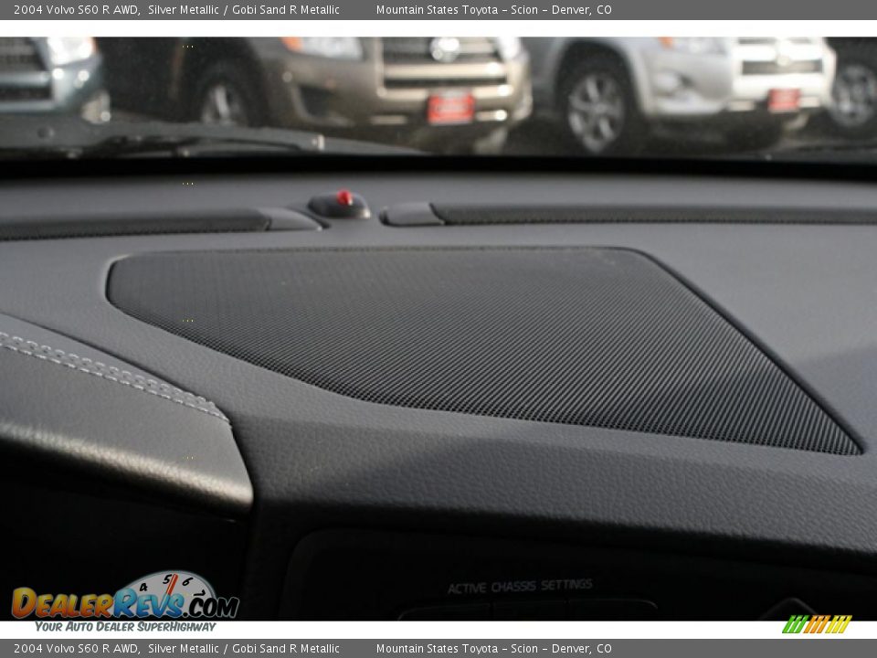 2004 Volvo S60 R AWD Silver Metallic / Gobi Sand R Metallic Photo #18