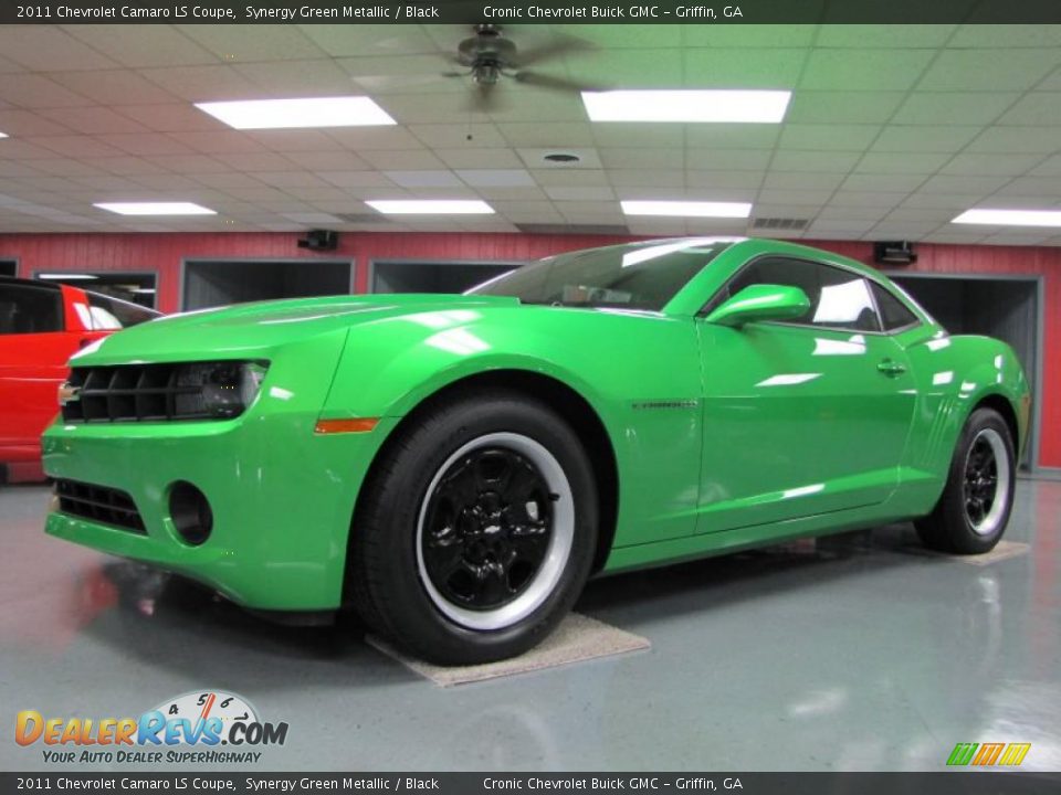 Synergy Green Metallic 2011 Chevrolet Camaro LS Coupe Photo #1