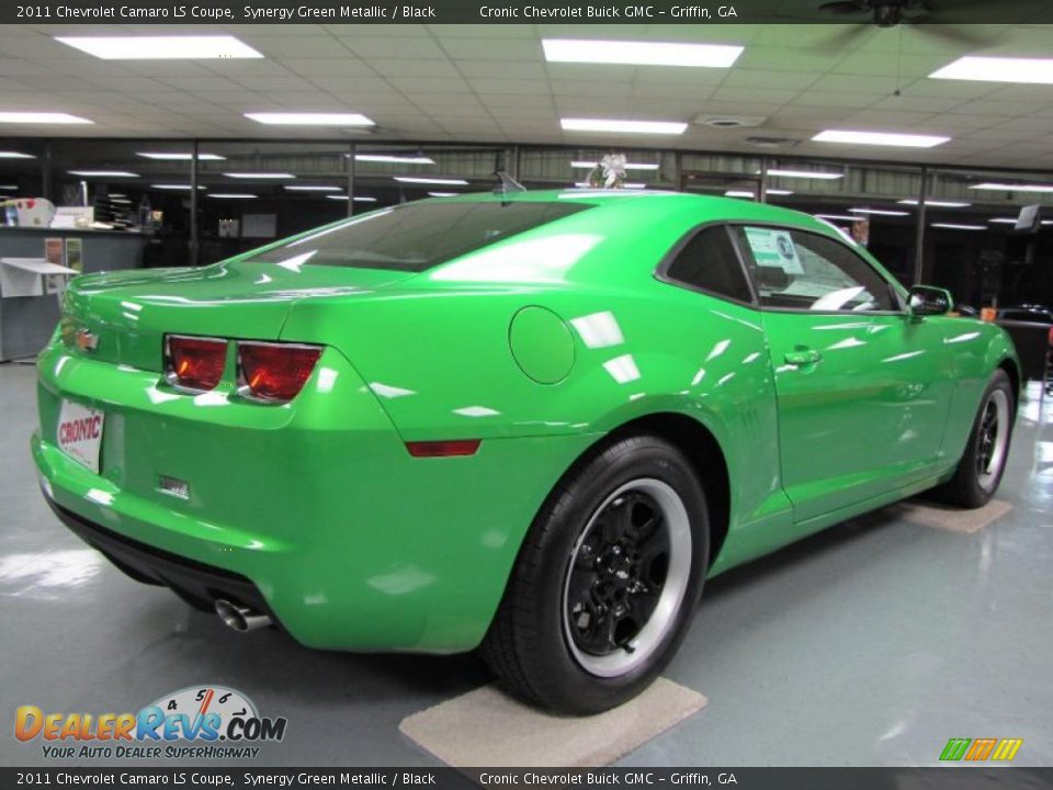 Synergy Green Metallic 2011 Chevrolet Camaro LS Coupe Photo #3