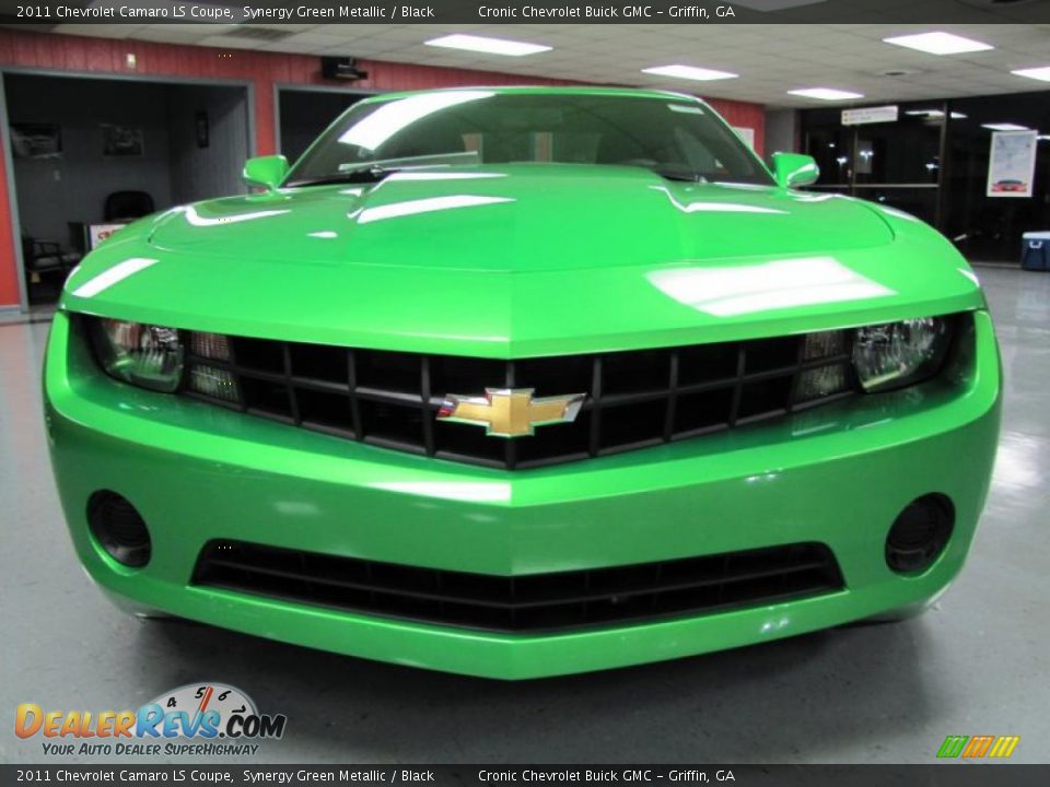 Synergy Green Metallic 2011 Chevrolet Camaro LS Coupe Photo #5