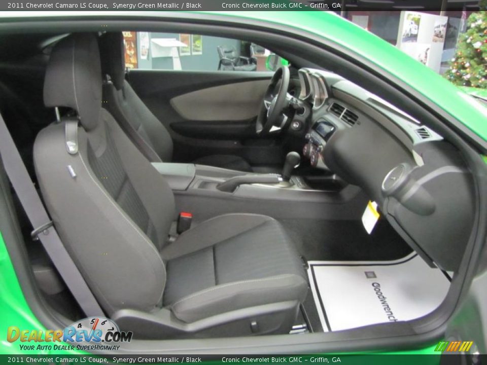 Black Interior - 2011 Chevrolet Camaro LS Coupe Photo #8