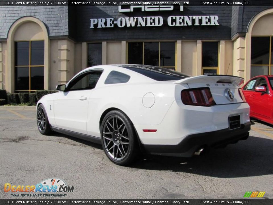 Performance White 2011 Ford Mustang Shelby Gt500 Svt Performance Package Coupe Photo 5 5070