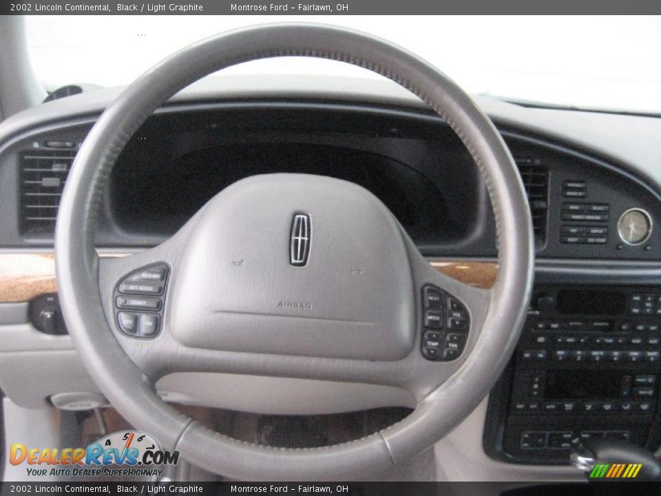 2002 Lincoln Continental  Steering Wheel Photo #11