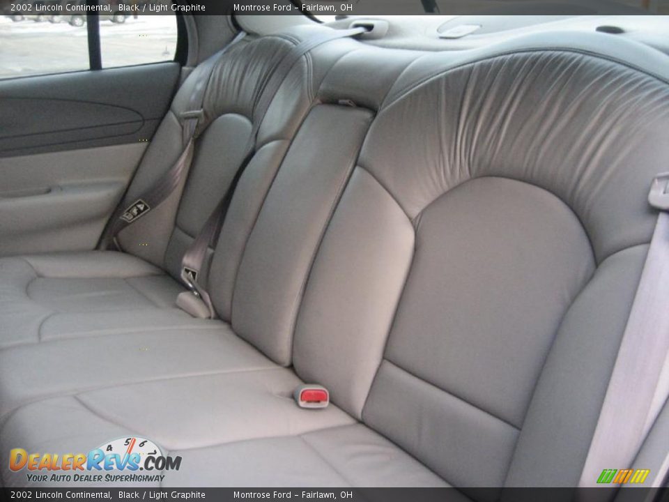 Light Graphite Interior - 2002 Lincoln Continental  Photo #27