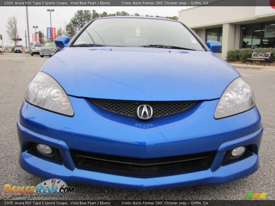 Vivid Blue Pearl 2005 Acura RSX Type S Sports Coupe Photo #2