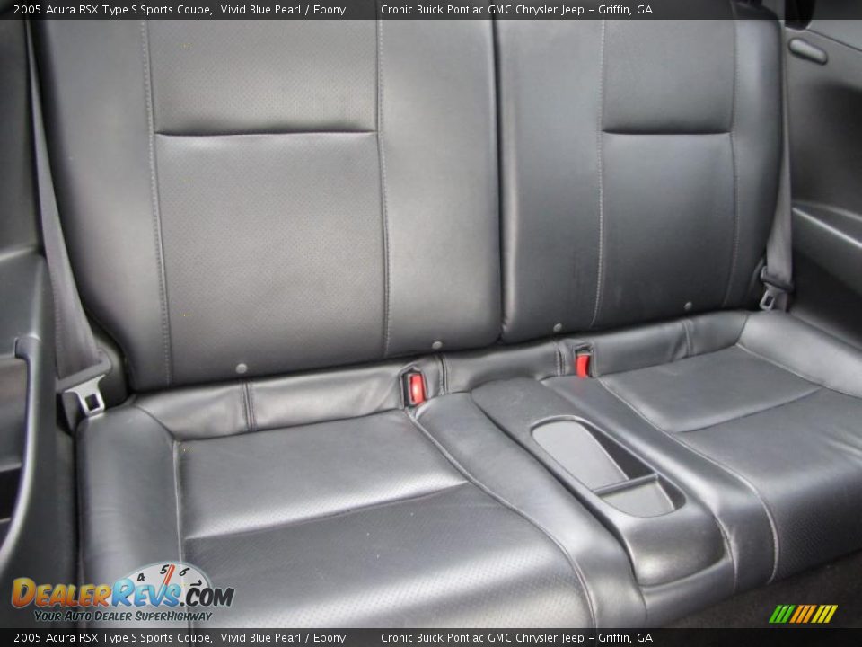 Ebony Interior - 2005 Acura RSX Type S Sports Coupe Photo #14