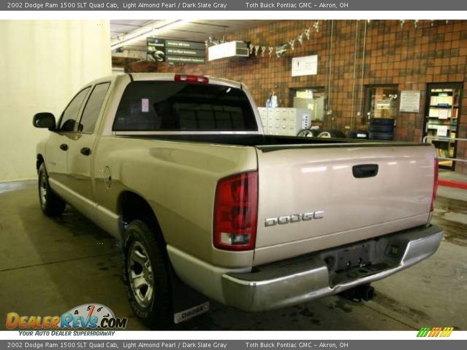 2002 Dodge Ram 1500 SLT Quad Cab Light Almond Pearl / Dark Slate Gray Photo #4