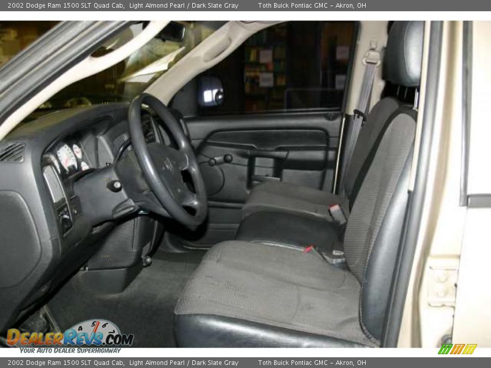 Dark Slate Gray Interior - 2002 Dodge Ram 1500 SLT Quad Cab Photo #6