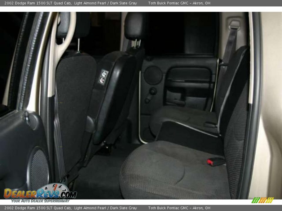 Dark Slate Gray Interior - 2002 Dodge Ram 1500 SLT Quad Cab Photo #7