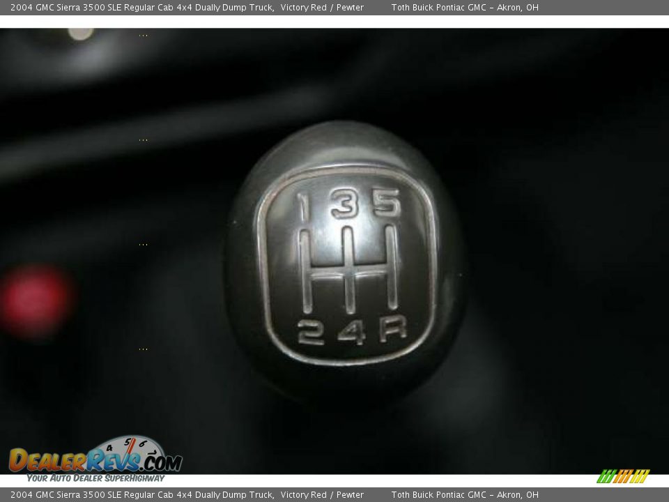 2004 GMC Sierra 3500 SLE Regular Cab 4x4 Dually Dump Truck Shifter Photo #14
