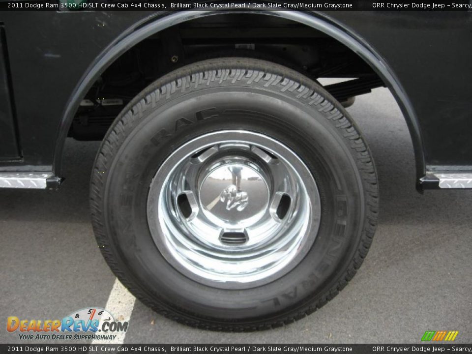 2011 Dodge Ram 3500 HD SLT Crew Cab 4x4 Chassis Wheel Photo #6