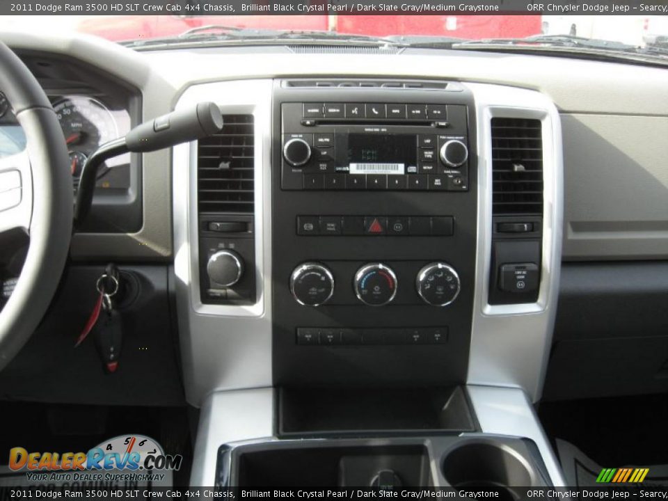 Controls of 2011 Dodge Ram 3500 HD SLT Crew Cab 4x4 Chassis Photo #9