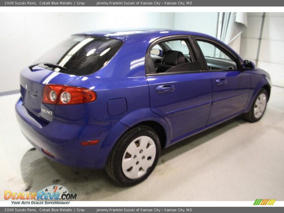 2006 Suzuki Reno Cobalt Blue Metallic / Gray Photo 6