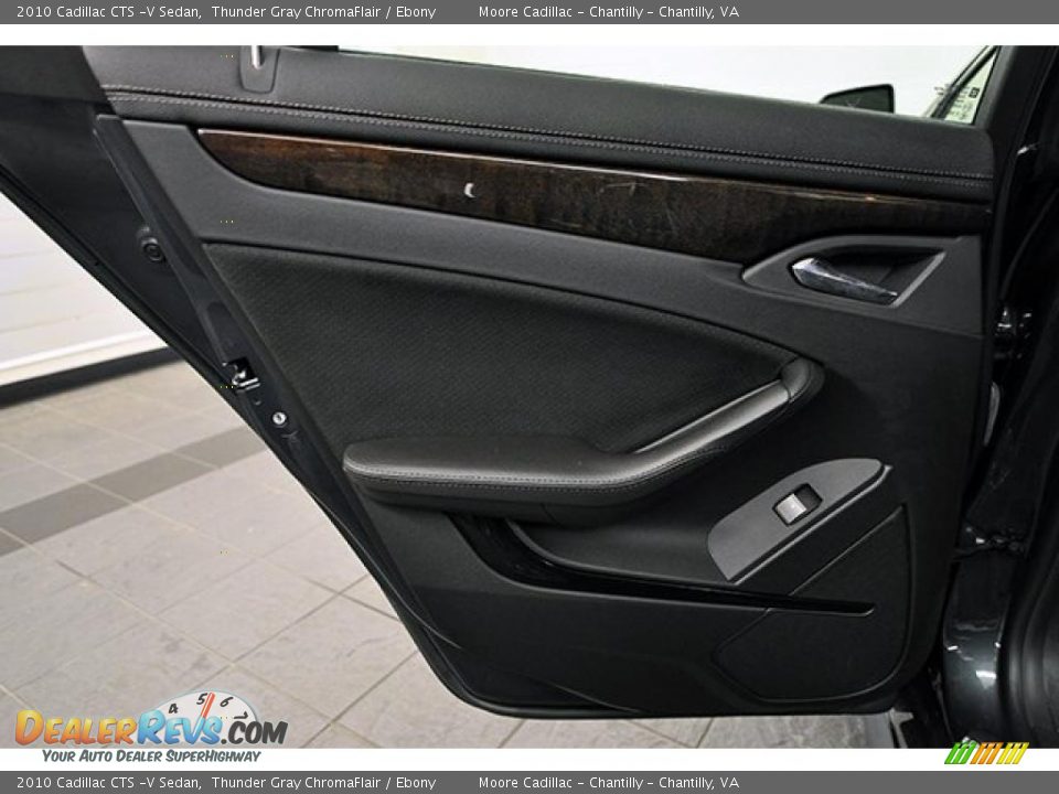 Door Panel of 2010 Cadillac CTS -V Sedan Photo #12