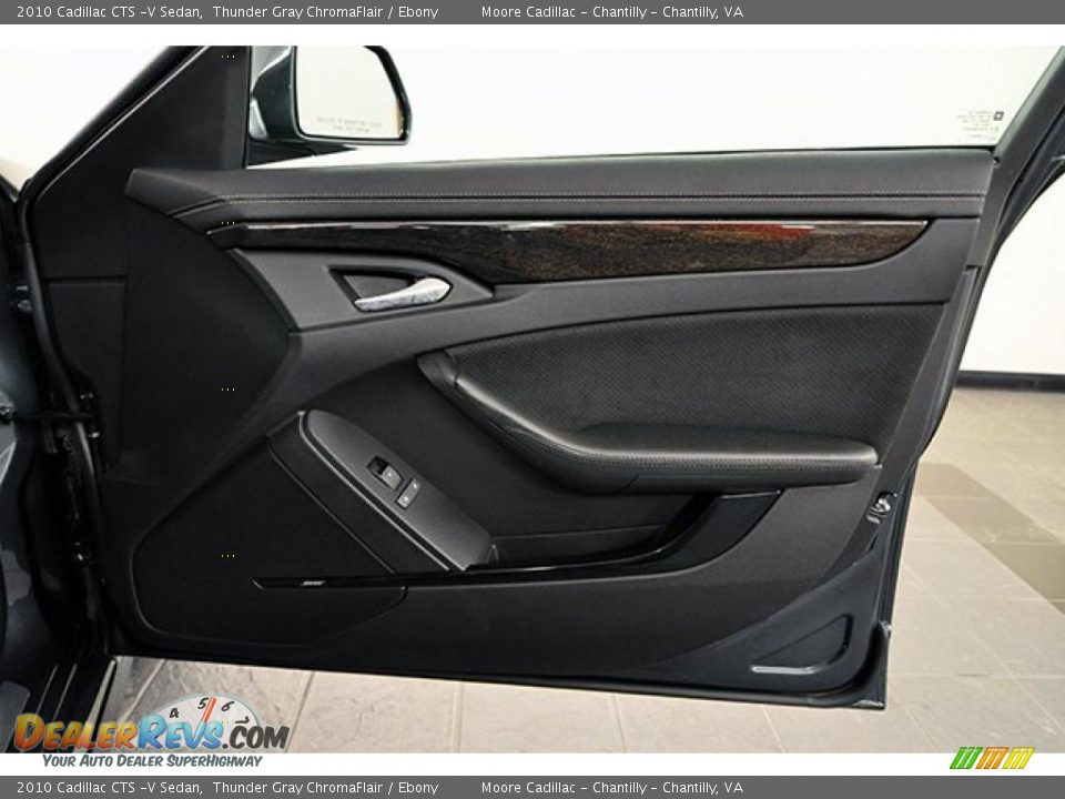 Door Panel of 2010 Cadillac CTS -V Sedan Photo #14