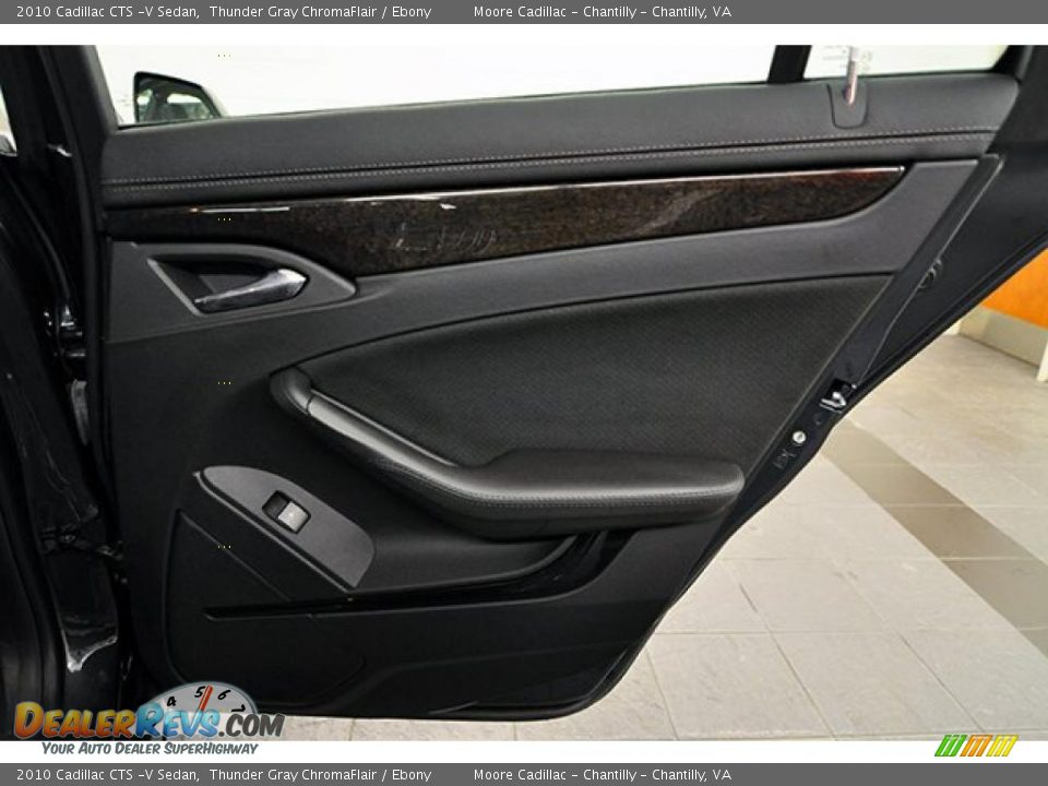 Door Panel of 2010 Cadillac CTS -V Sedan Photo #16