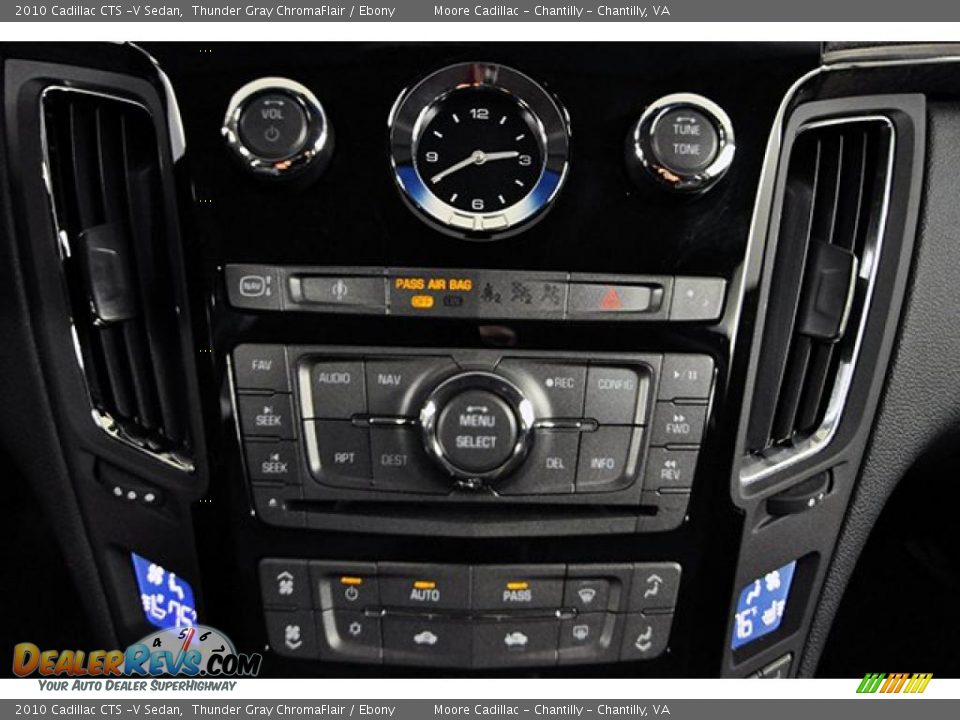 Controls of 2010 Cadillac CTS -V Sedan Photo #35