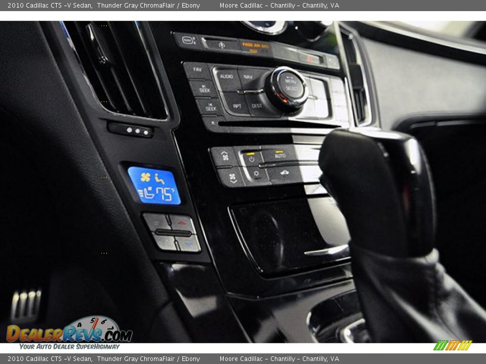 Controls of 2010 Cadillac CTS -V Sedan Photo #36