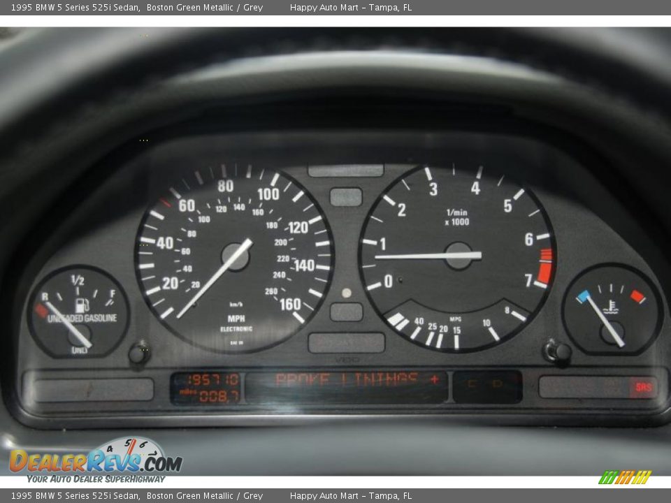 1995 BMW 5 Series 525i Sedan Gauges Photo #16