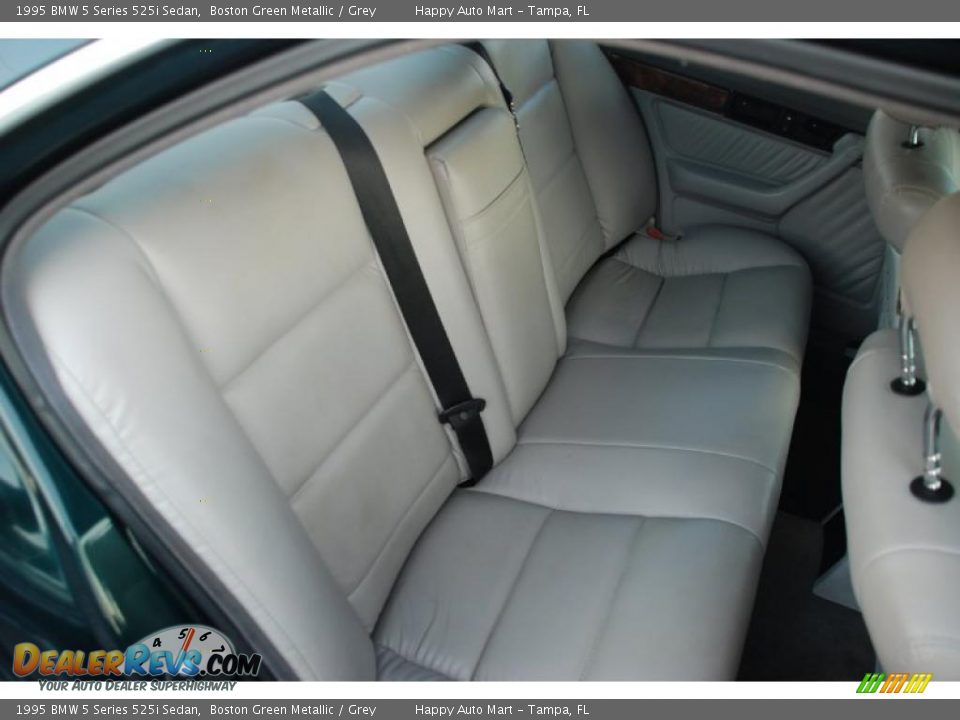 Grey Interior - 1995 BMW 5 Series 525i Sedan Photo #25