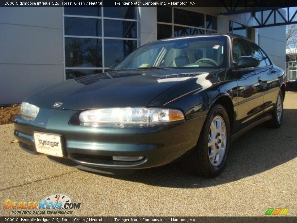 2000 Oldsmobile Intrigue GLS Forest Green / Neutral Photo #1