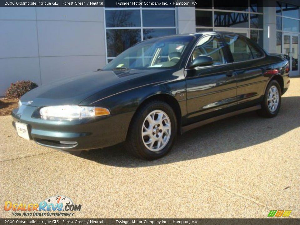 2000 Oldsmobile Intrigue GLS Forest Green / Neutral Photo #2