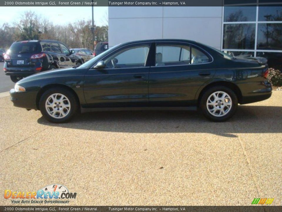 2000 Oldsmobile Intrigue GLS Forest Green / Neutral Photo #3