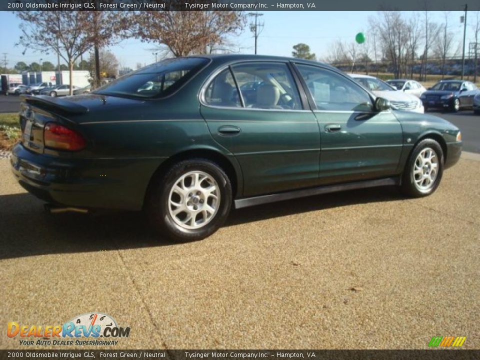 2000 Oldsmobile Intrigue GLS Forest Green / Neutral Photo #4