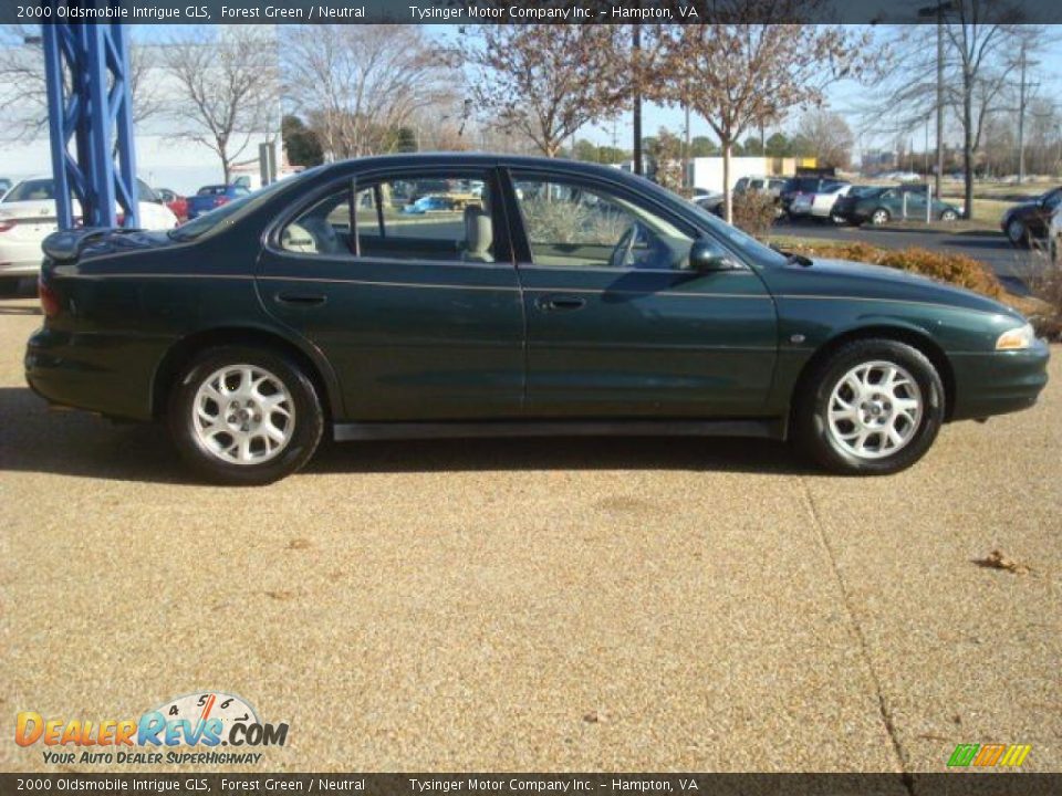 2000 Oldsmobile Intrigue GLS Forest Green / Neutral Photo #5