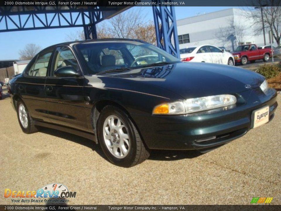2000 Oldsmobile Intrigue GLS Forest Green / Neutral Photo #6