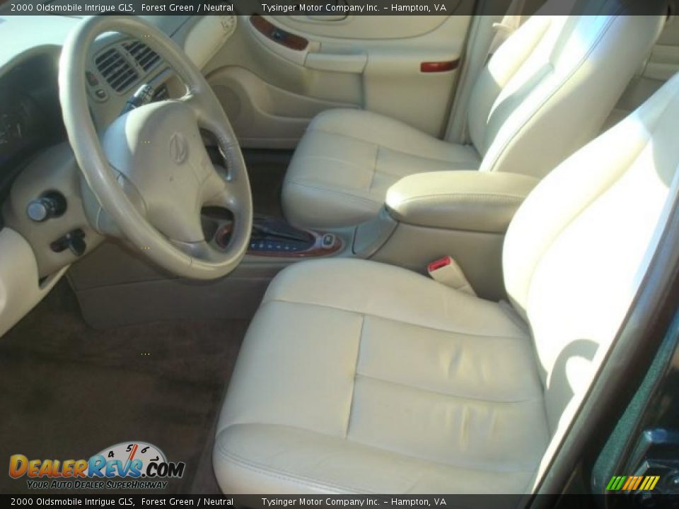 2000 Oldsmobile Intrigue GLS Forest Green / Neutral Photo #8