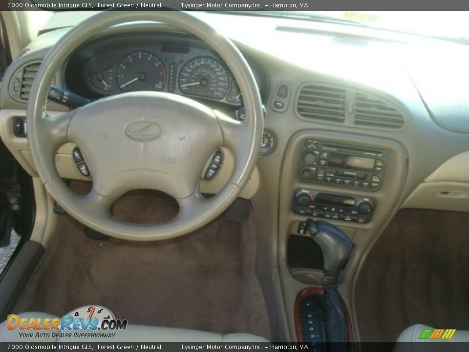 2000 Oldsmobile Intrigue GLS Forest Green / Neutral Photo #10
