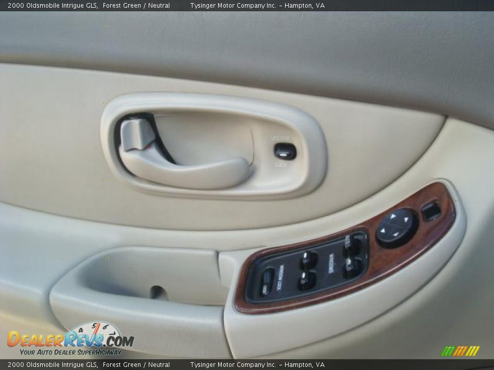 2000 Oldsmobile Intrigue GLS Forest Green / Neutral Photo #12